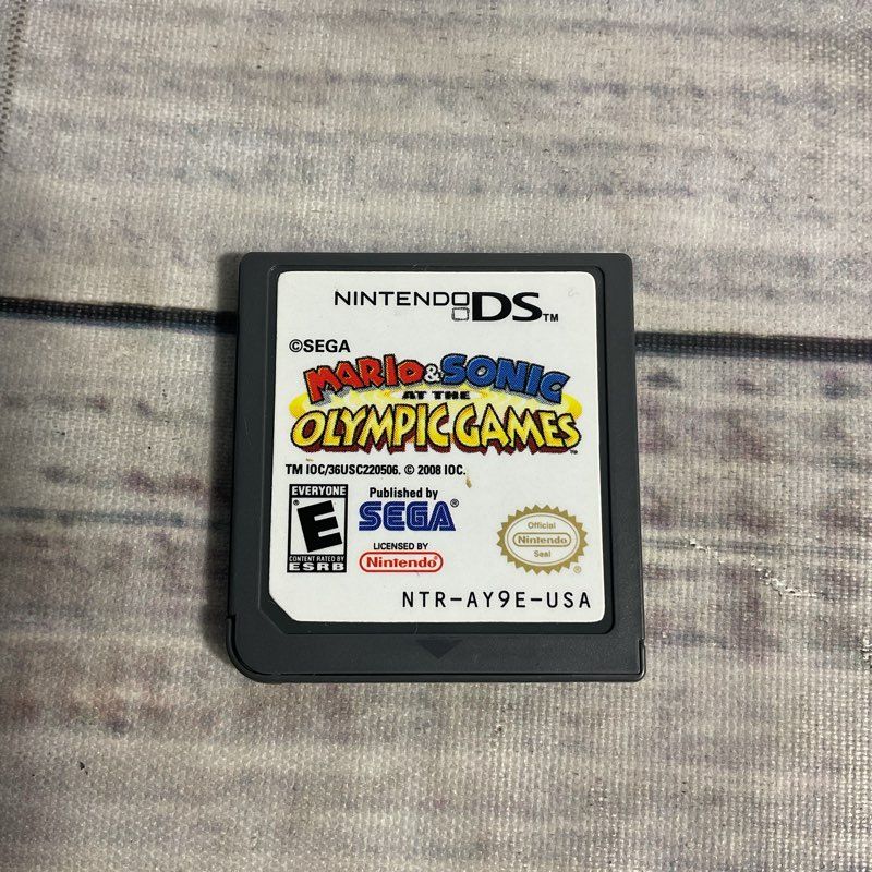 Nintendo Mario & Sonic at the Olympic Games DS Cartridge
