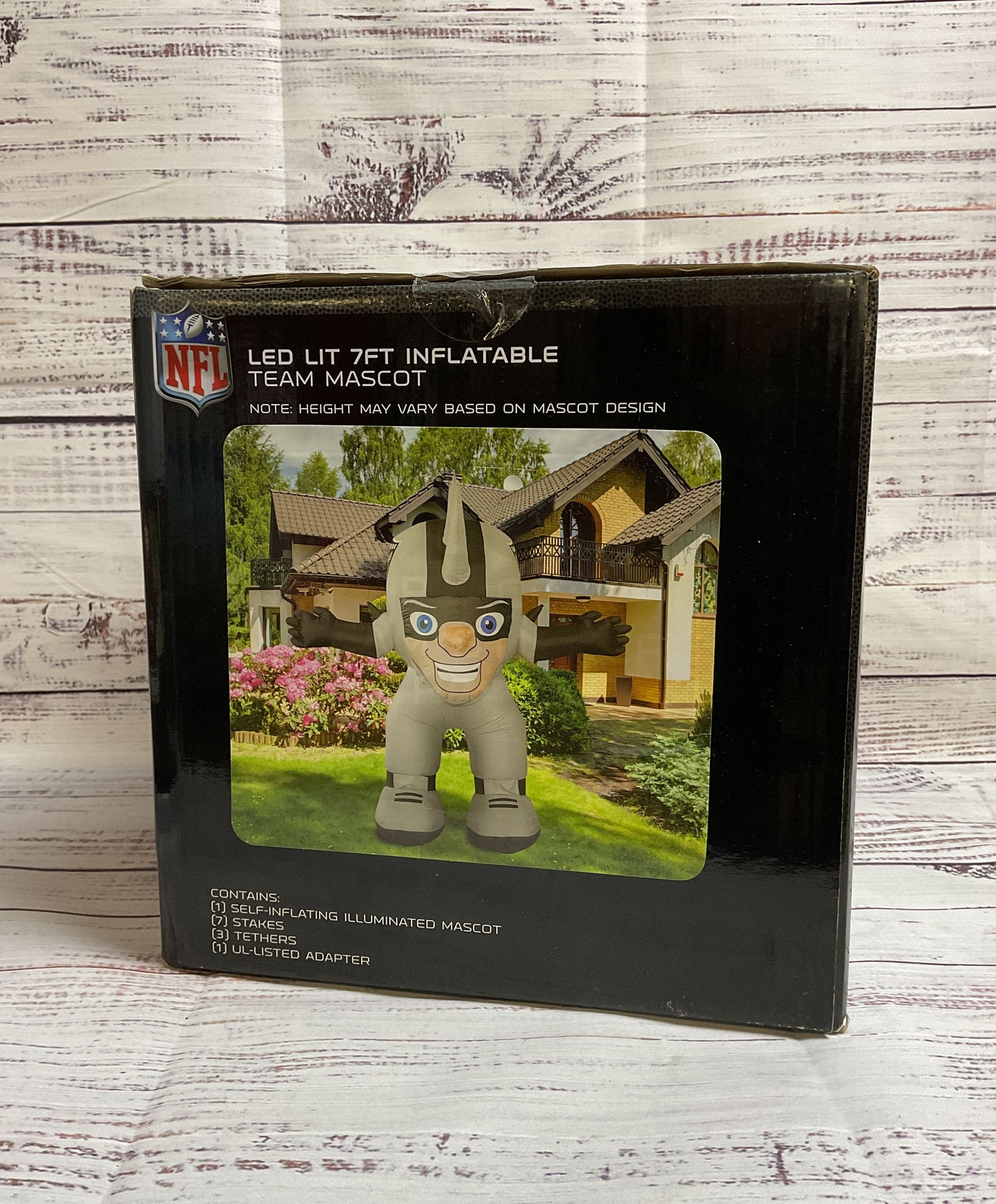 NFL Las Vegas Raiders Inflatable 7' Yard Decoration Mascot