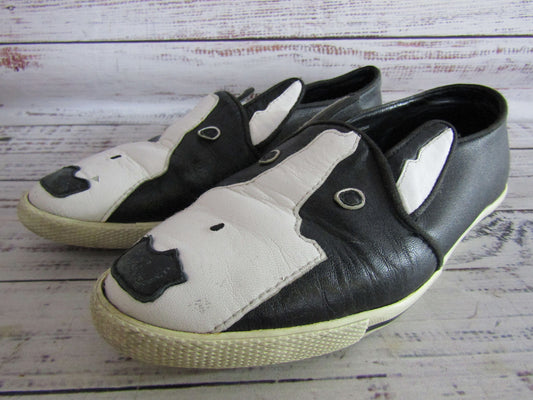 Marc by Marc Jacobs Neville Women's Bull Terrier Slip-On Shoes Size 6