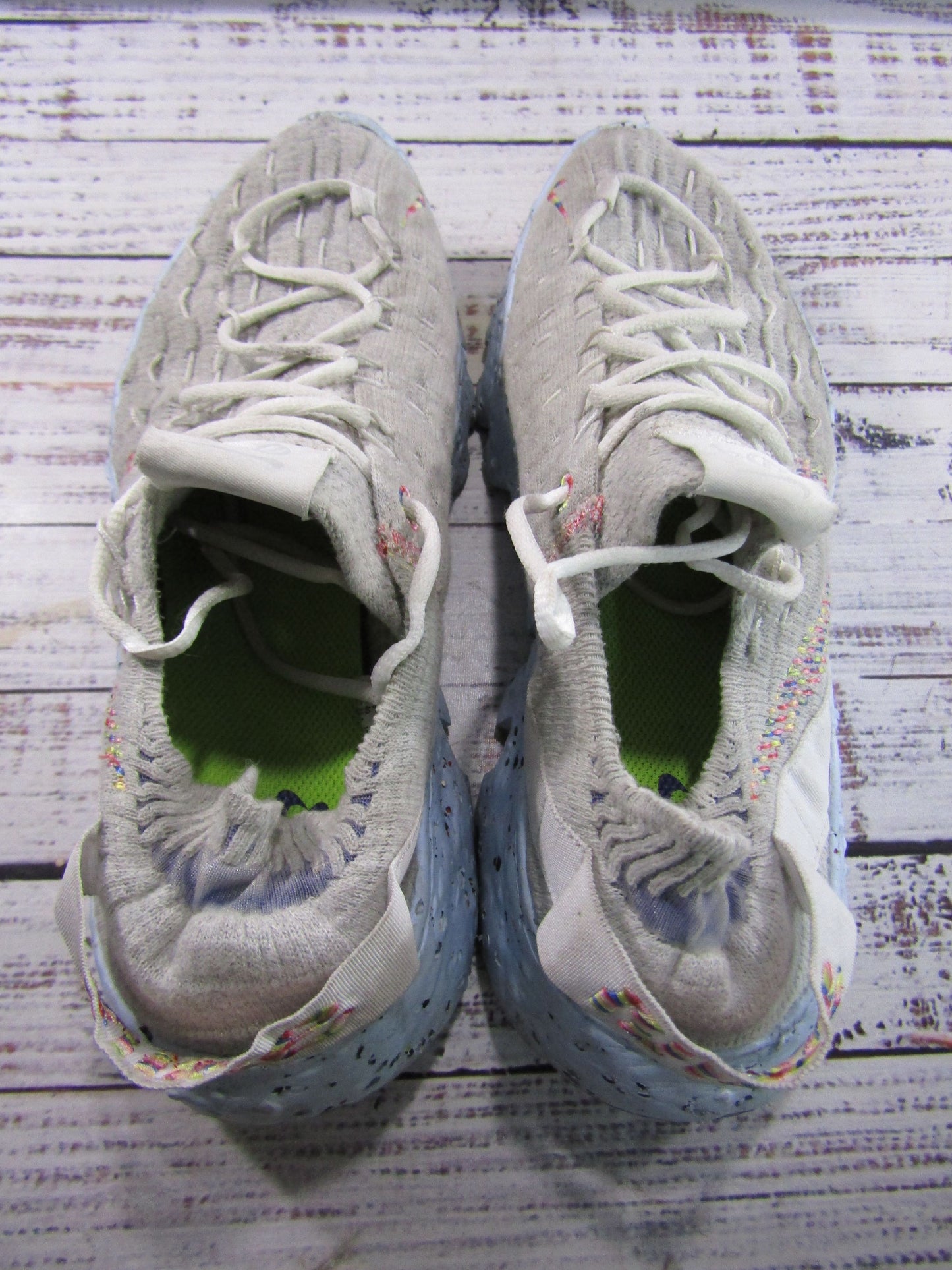 Nike Space Hippie 04 Photon Dust Women's Knit Running Shoes Size CD3476-102