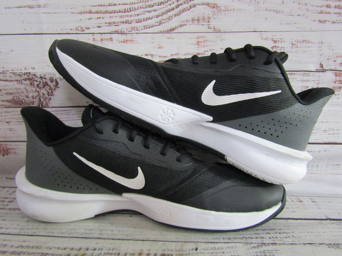 Nike Precision 7 Men's Black Low Top Basketball Sneakers Size 13 FN4322-005