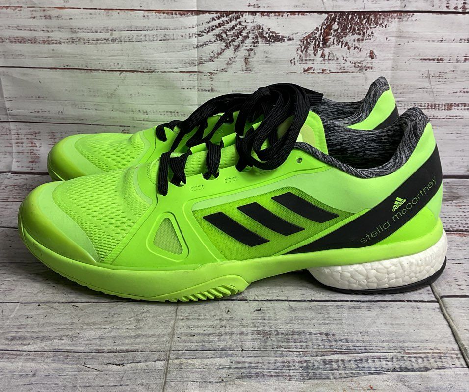 Stella McCartney x Adidas Tennis Sneakers Signal Green 11