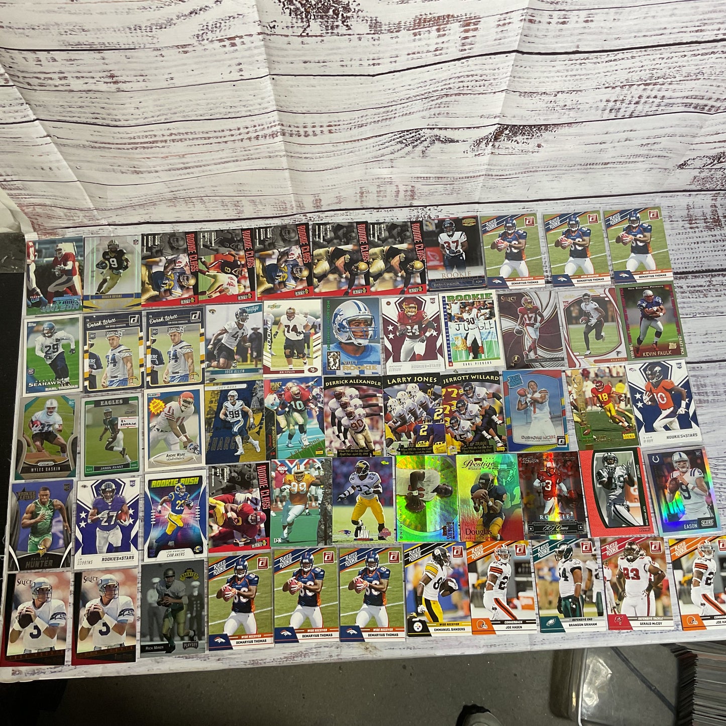 200+ College, Draft, Rookie Football Cards