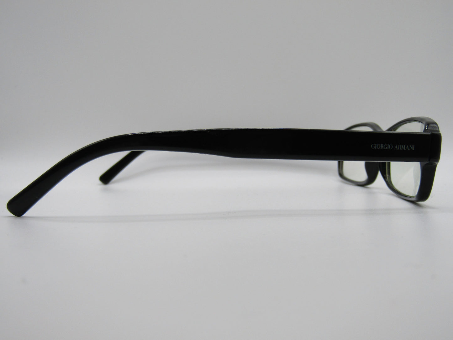 Giorgio Armani GA129 Women's Black Rectangular Eyeglasses Frame Made in Italy