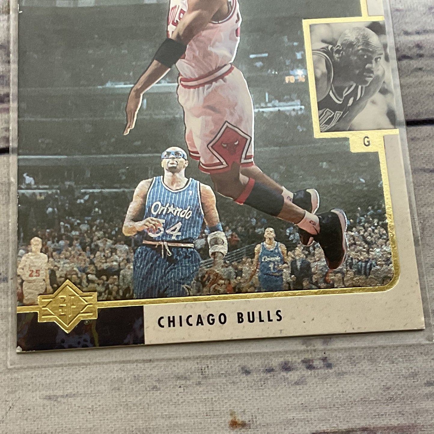 1996 Upper Deck SP Hologram MICHAEL JORDAN Basketball #23 Card