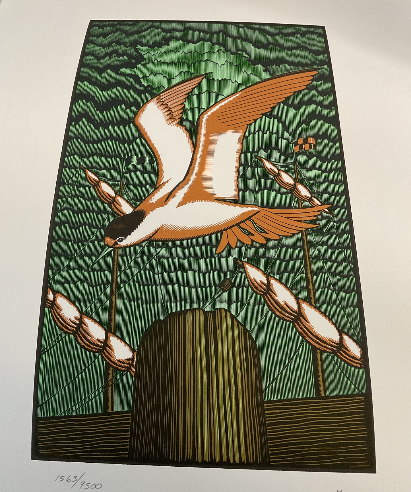 The Heritage Club Flight By Boyd Hanna 1563/9500 Print