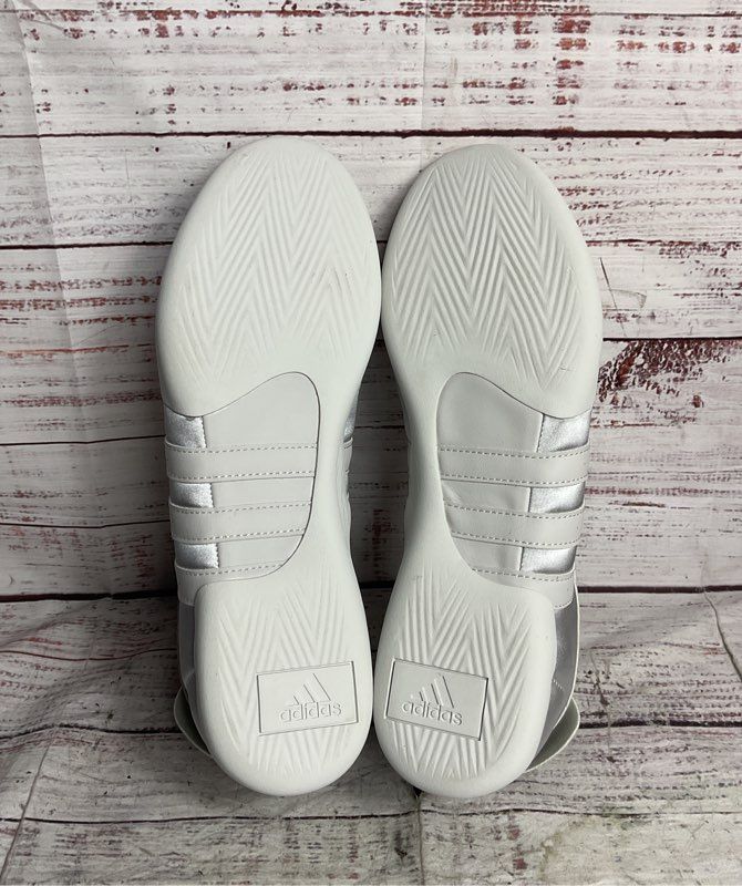Adidas Women's Originals Taekwondo Mei Ballet Sneakers Silver Metallic 10.5