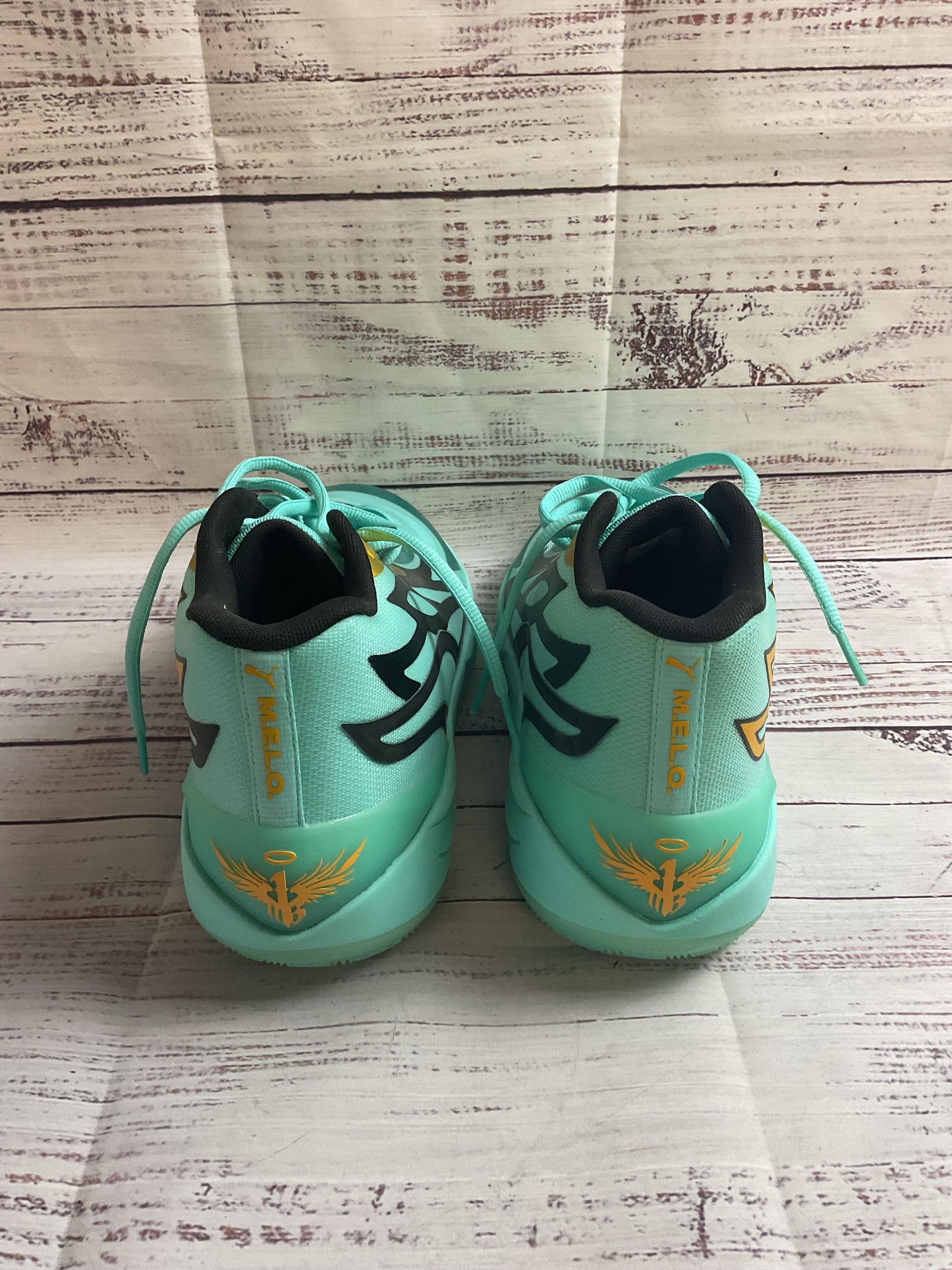 Puma LaMelo Ball MB.02 Aqua Sneaker Shoe Men 13