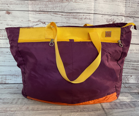 Fatta Fabrica Italiana Nylon Extra Large Shoulder Bag Multicolor