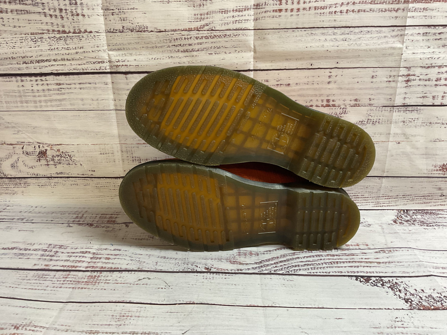 Dr. Martens 1461 Orange Corduroy Oxford Shoe Men's 8