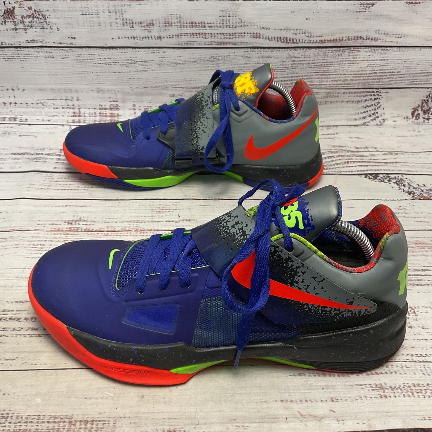 Nike Zoom KD 4 2024 Nerf Blue Sneaker Shoe Men Size 9.5