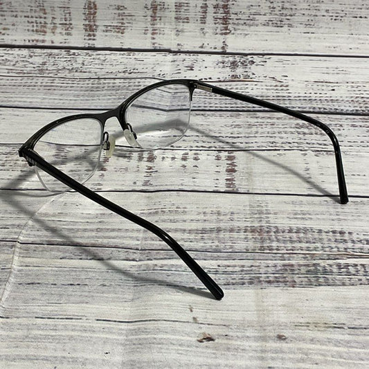 DKNY DK3000 001 Black Half Rim Glasses FRAMES ONLY