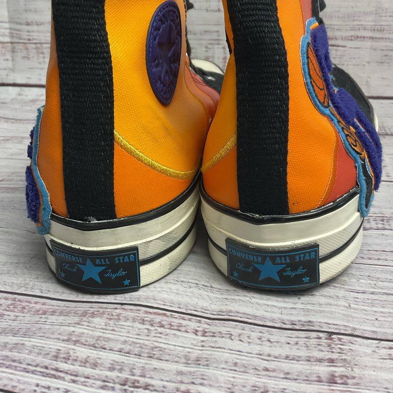 Converse X Space Jam Tune Squad Black High Top Sneaker Men's Size 10.5 US