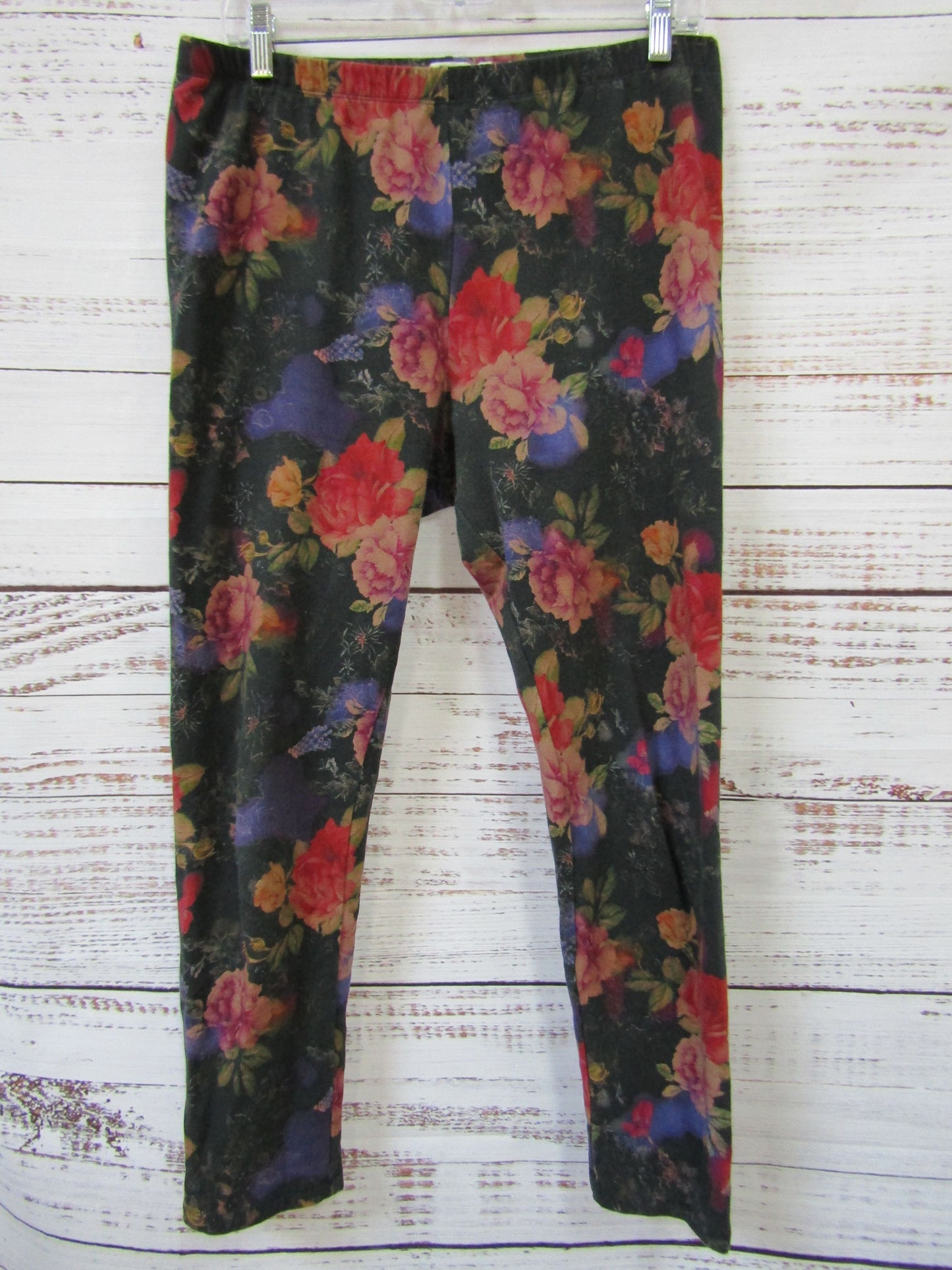 Johnny Was Bossa Nova Women's Multi-Color Floral Pants Size L
