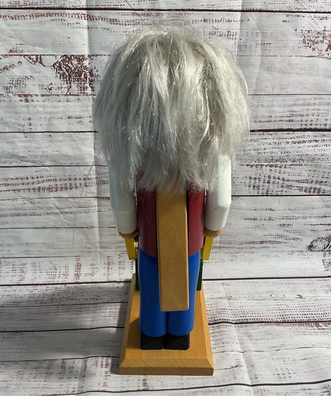 Vintage Steinbach Nutcracker S602 Physicist Albert Einstein 14"