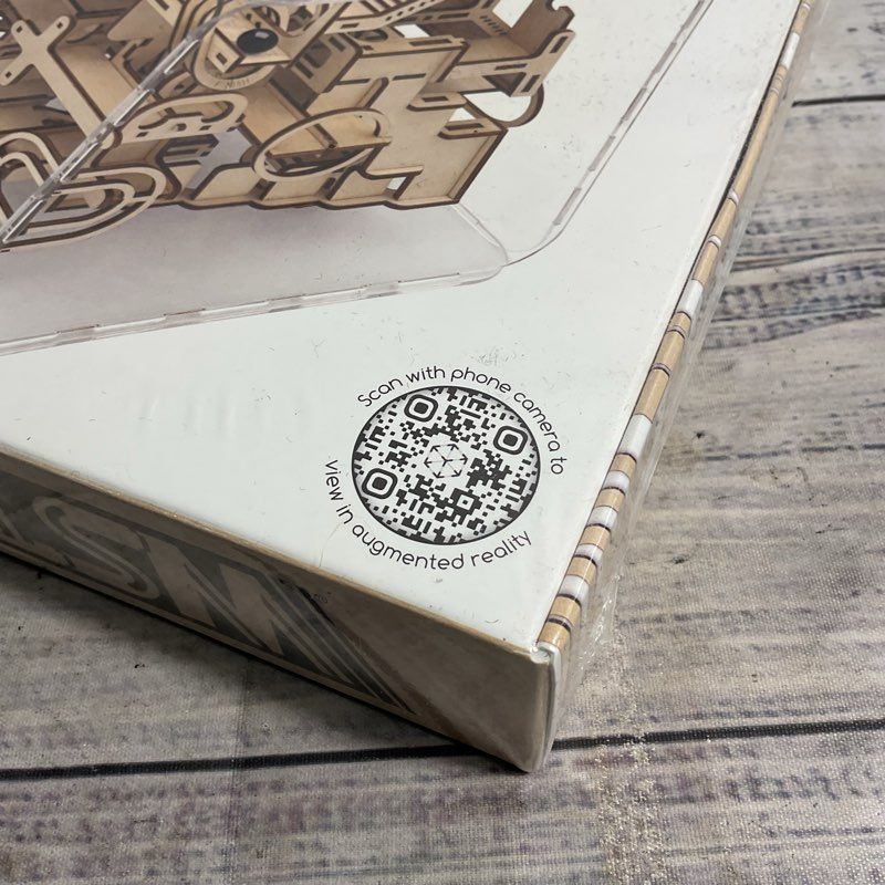 Intrism Pro 3d Wooden Marble Maze Puzzle Assembly Kit Sealed