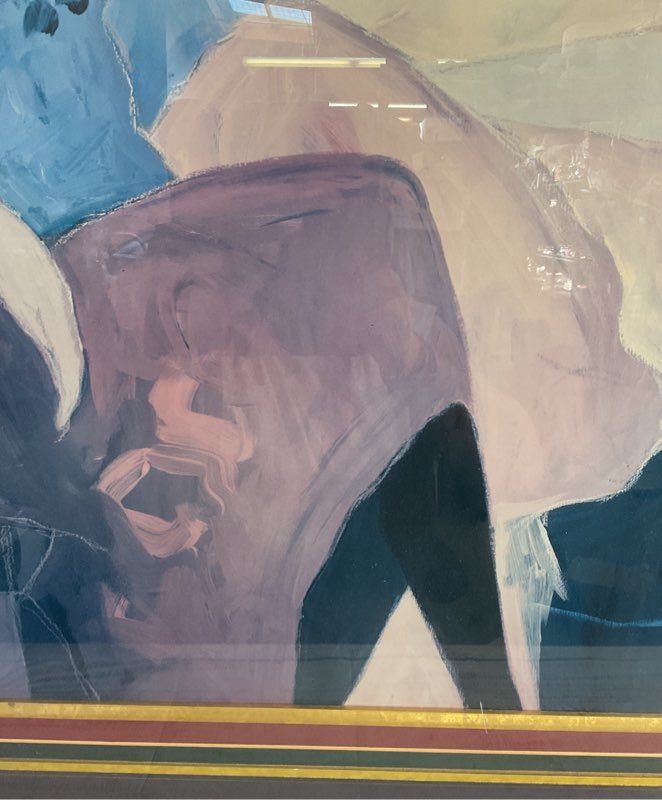 Itzchak Tarkay NICOLE & CHLOE Large Art Print Signed Framed & Matted