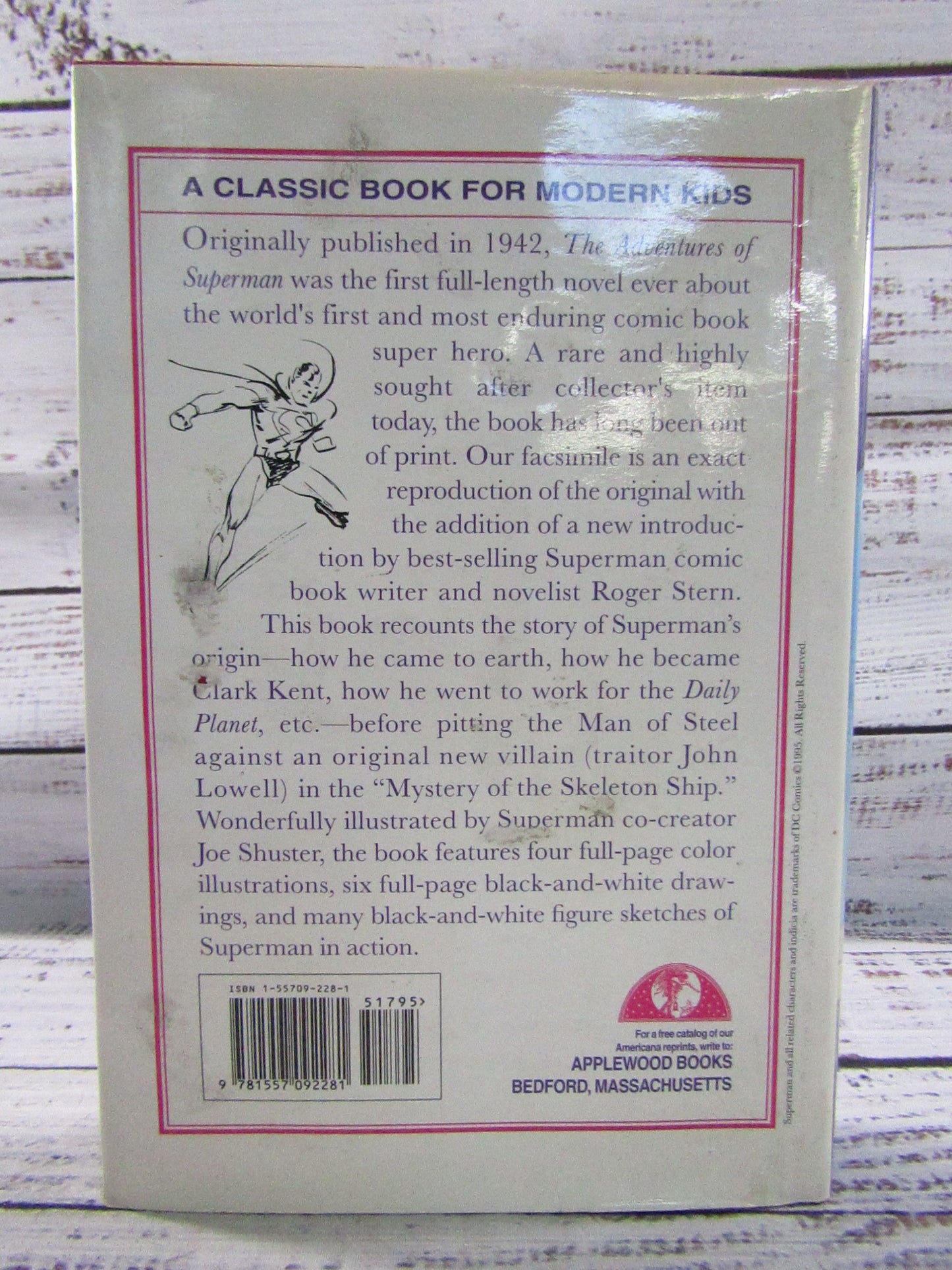 Vintage 1995 The Adventures of Superman by George Lowther 9781557092281