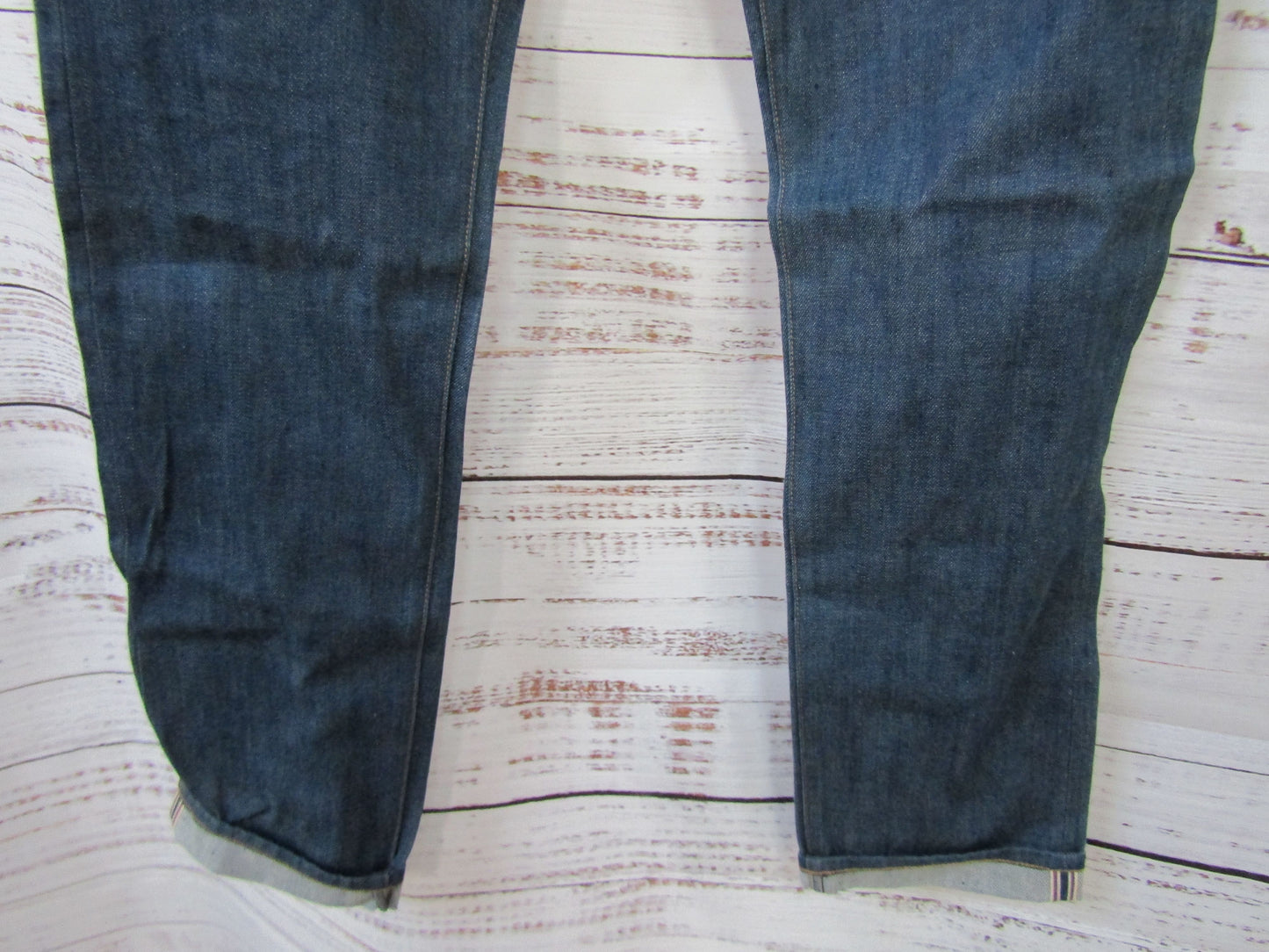Armani Exchange J66 Men's Droite Blue Selvedge Denim Jeans Size 29