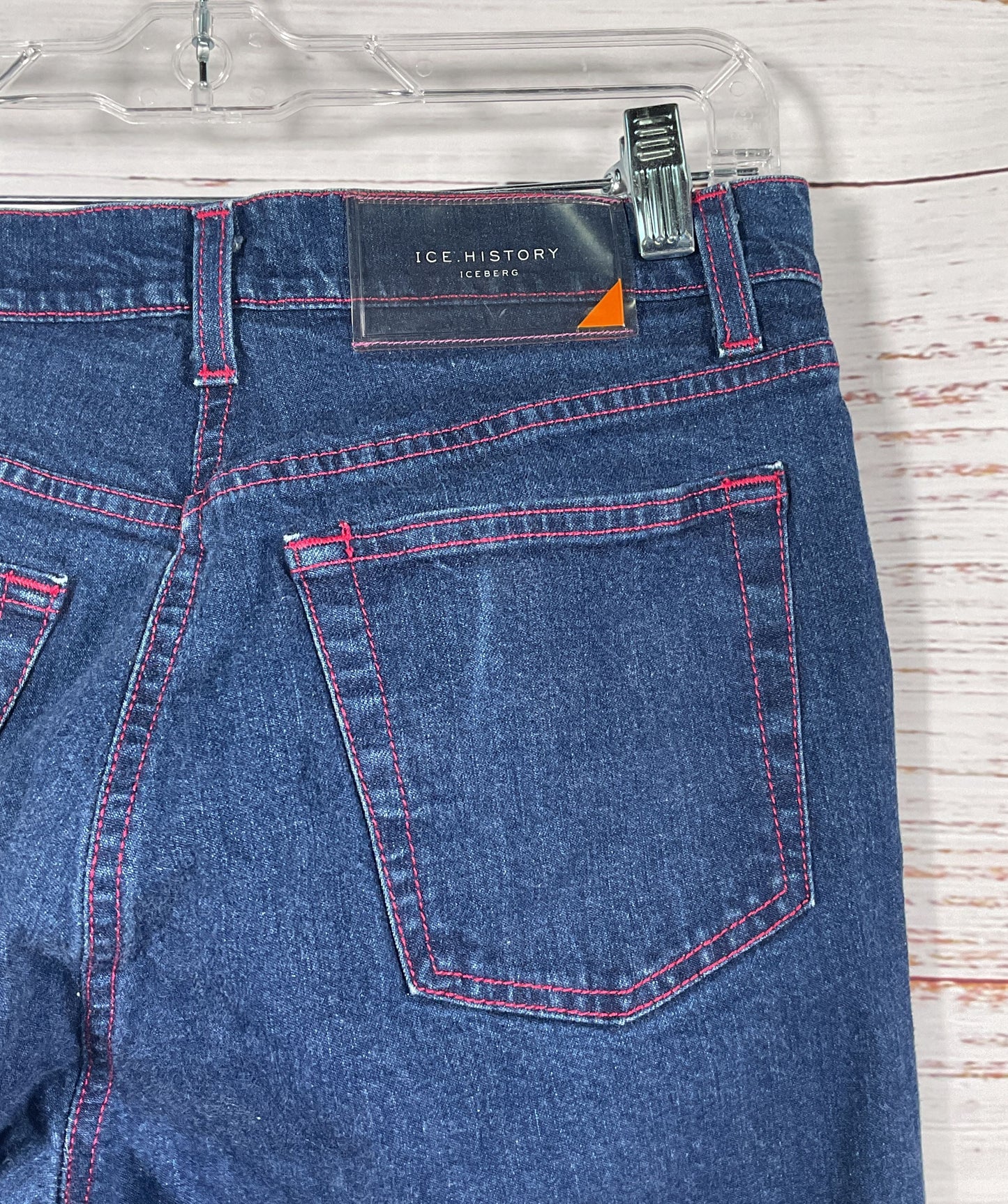 Ice History Vintage Iceberg Looney Tunes Bugs Bunny Denim Jeans Blue 33