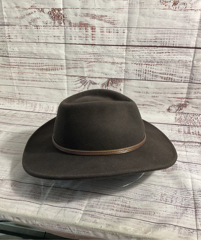 Cody James Men's Dark Brown Wool Cowboy Hat Size L