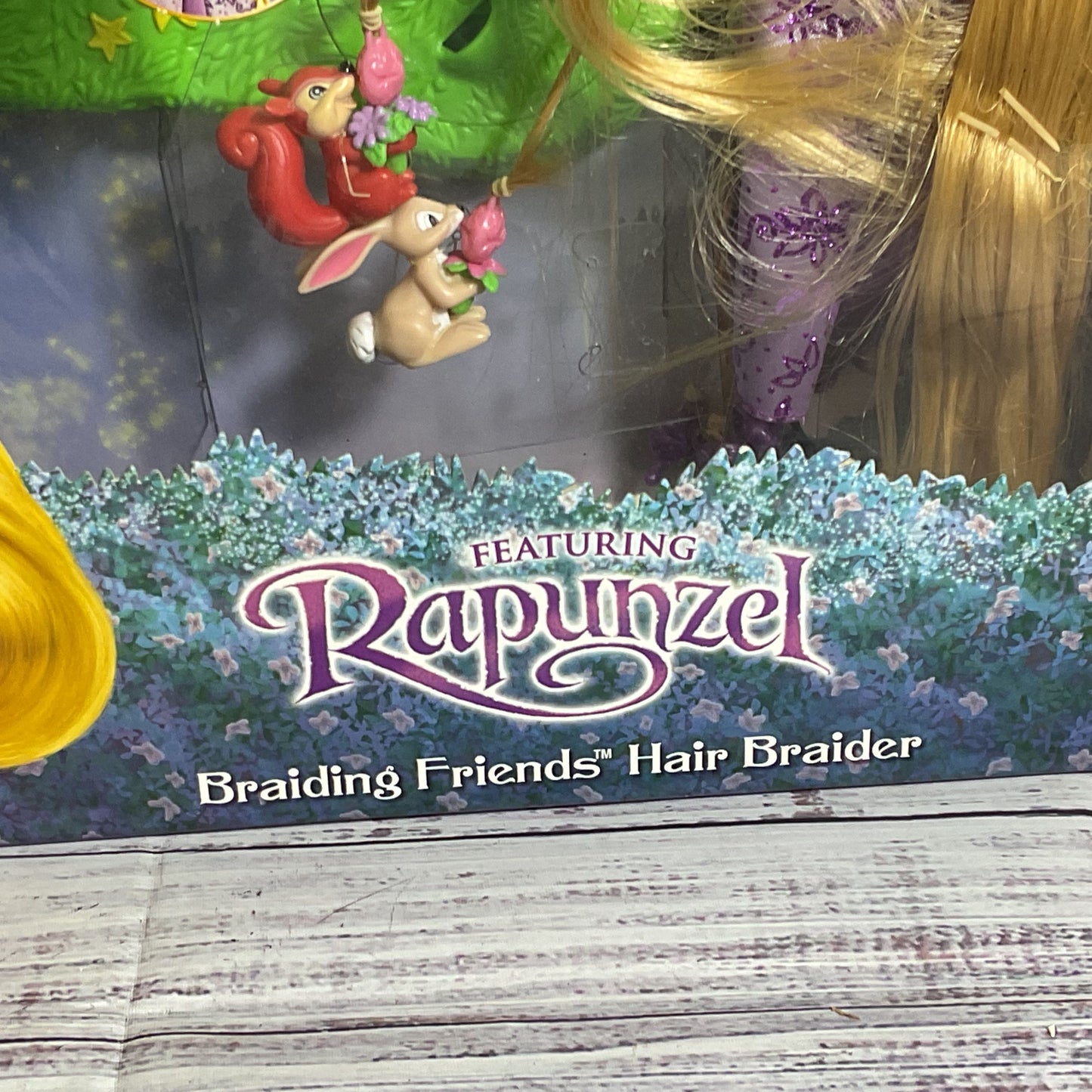 NOB Mattel Rapunzel Braiding Friends Hair Braider