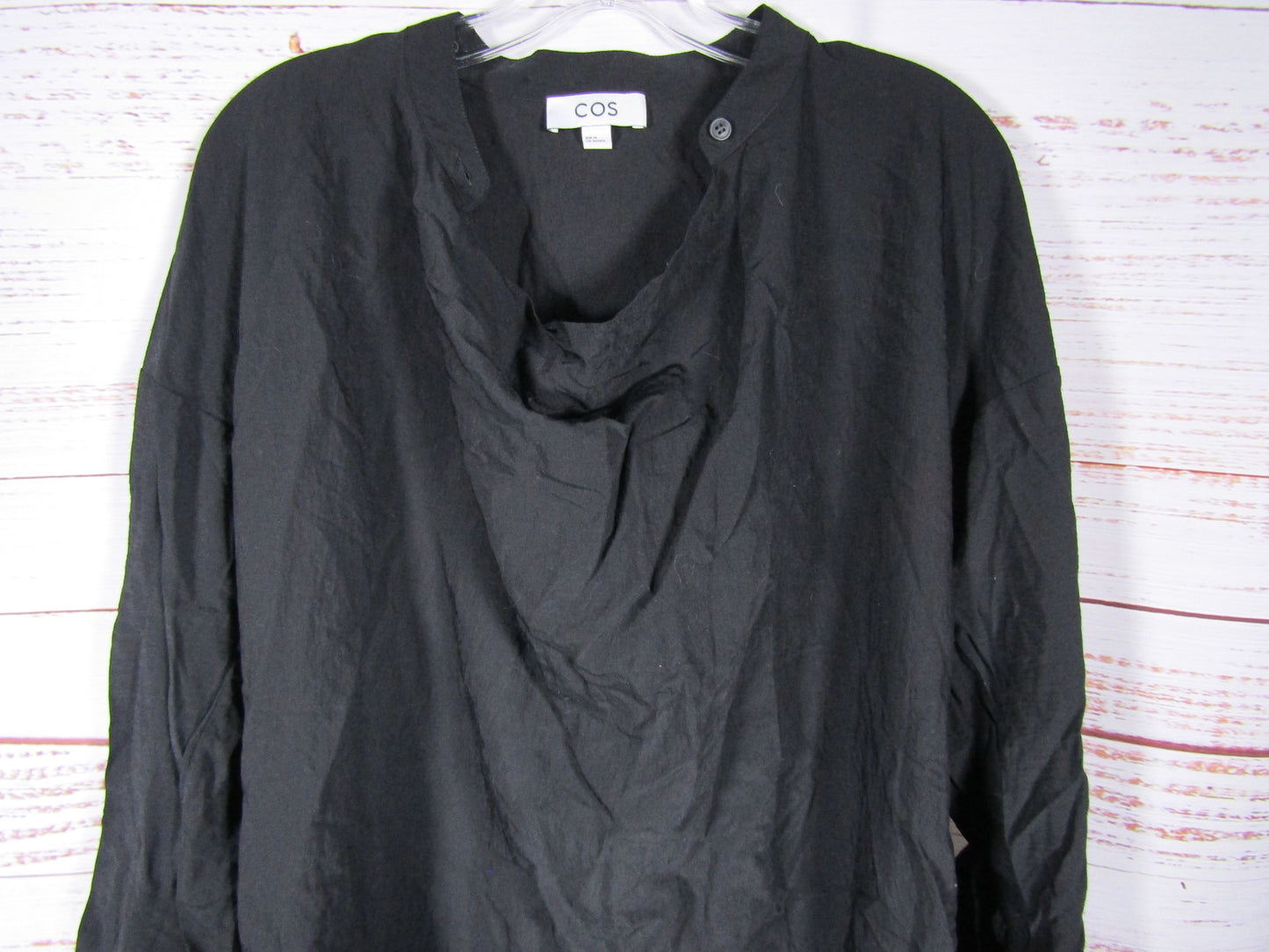 COS Women's Black Long Sleeve Dress Size 34