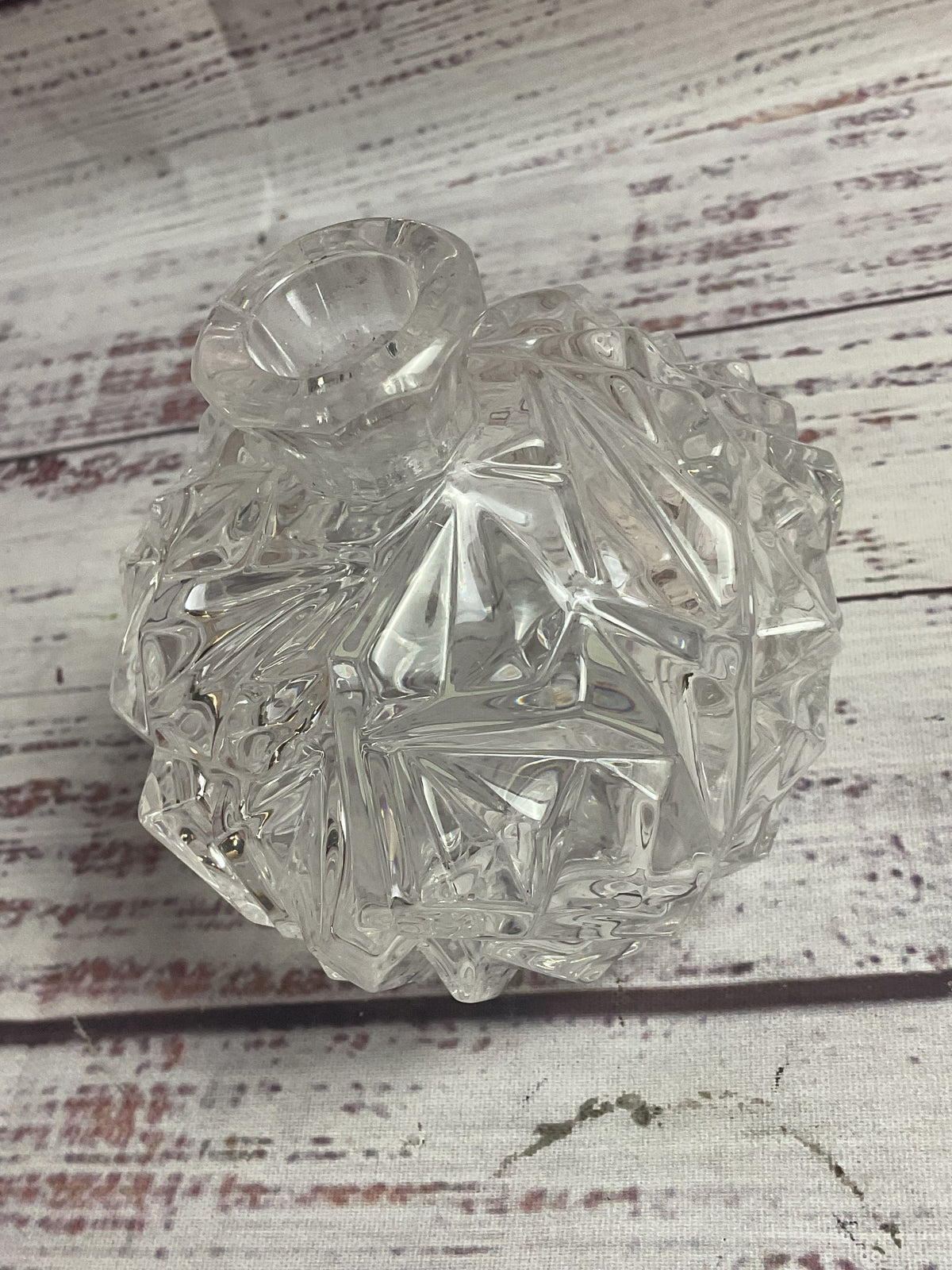 Tiffany & Co Crystal Glass Perfume Bottle Vase