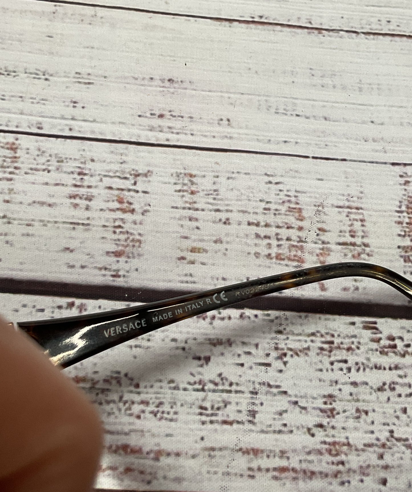VERSACE MOD. 1142-B 1045 Tortoise Eyeglasses Frames Only Size 135 Italy
