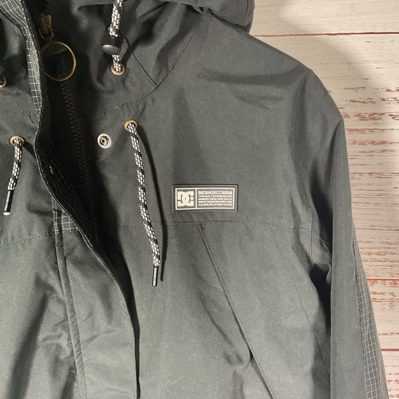 DC Shoe Co. Gemini 10K Black Parka Snow Jacket - Size L