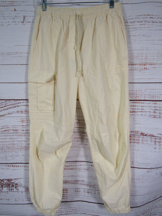 Sweaty Betty Quinn Women's Mirage White Cargo Pants Size M