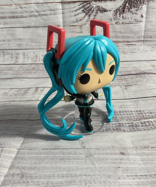 Funko Pop Animation Vocaloid Out Of Box #960 Hatsune Miku V4X Vinyl Figure Loose