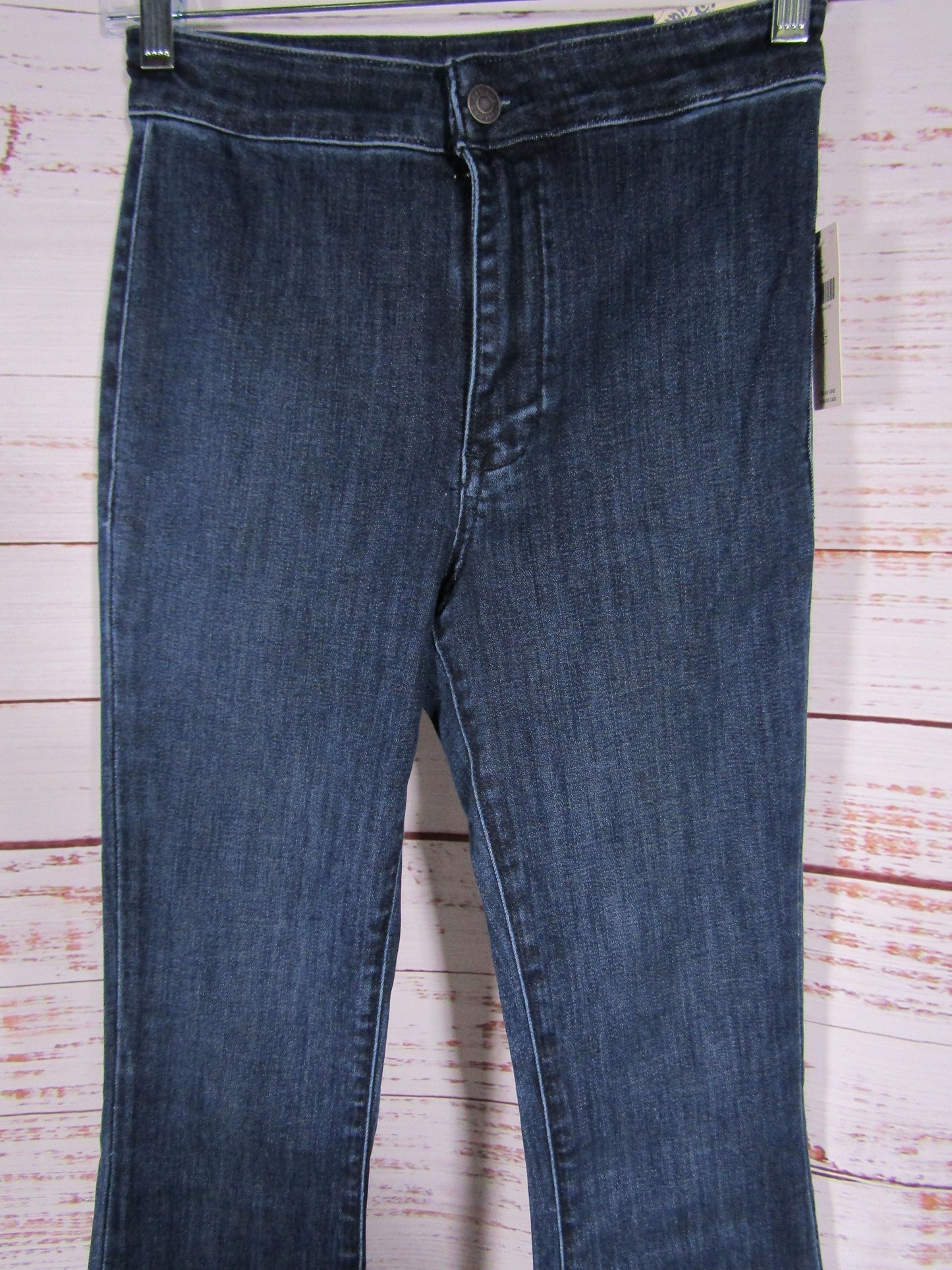 Anthropologie Pilcro Women's Blue Denim High-Rise Bootcut Jeans Size 25