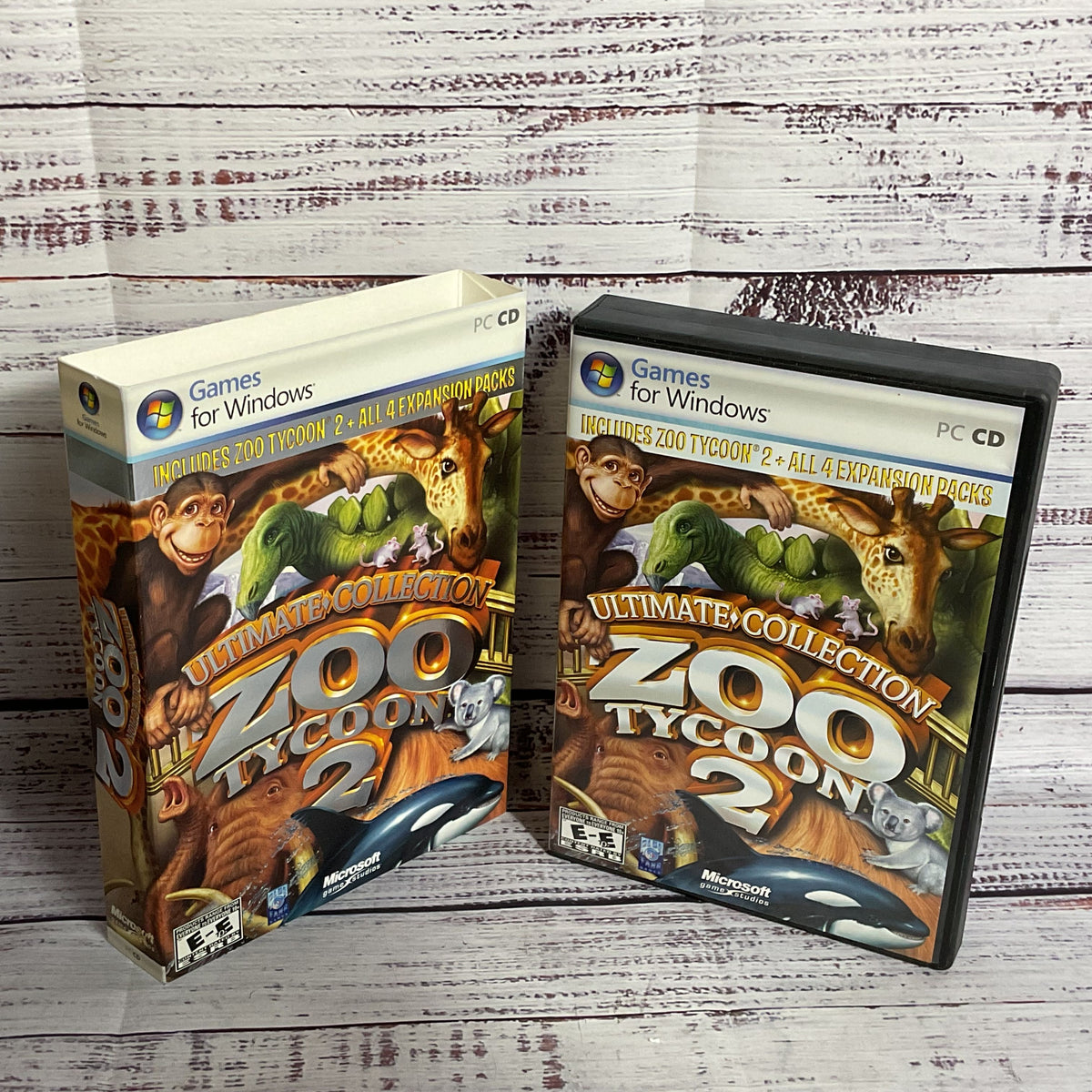 MICROSOFT Game Studios Ultimate Collection ZOO TYCOON 2 PC Windows Game