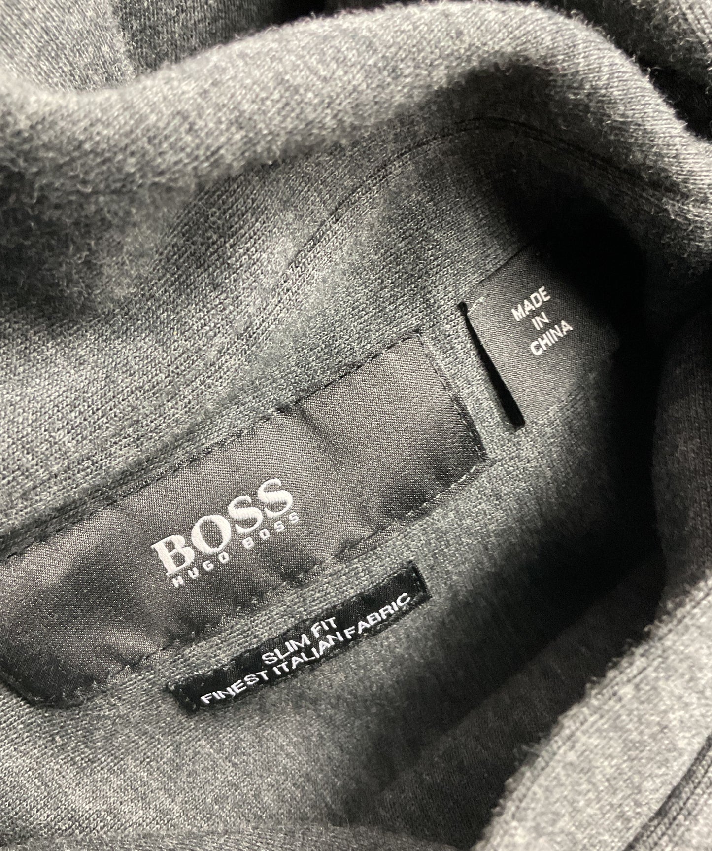 Boss Hugo Boss Reversible Bomber Jacket Black Gray XL