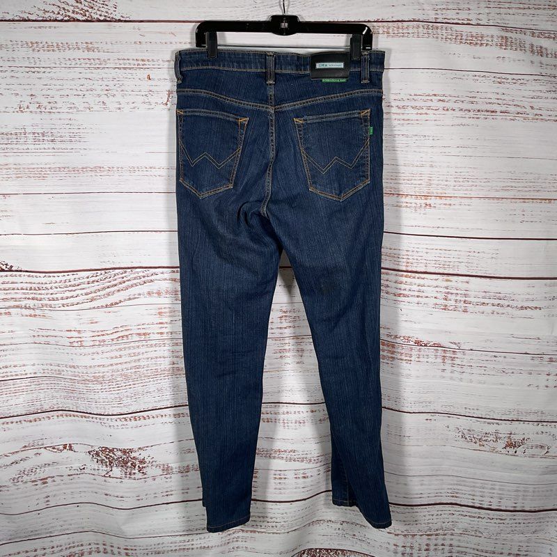 Edwin International Basic Blue Denim Straight Leg Jeans - Size 33