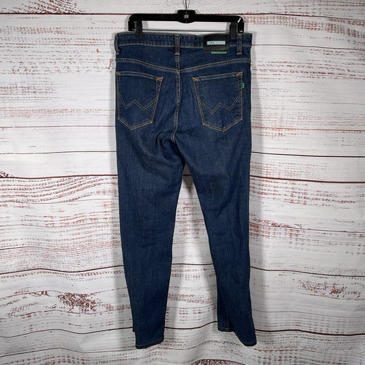 Edwin International Basic Blue Denim Straight Leg Jeans - Size 33