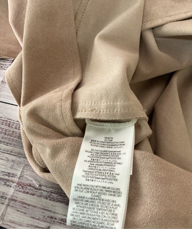 Women's BCBG Max Azria Blush Faux Suede Dress Size XS