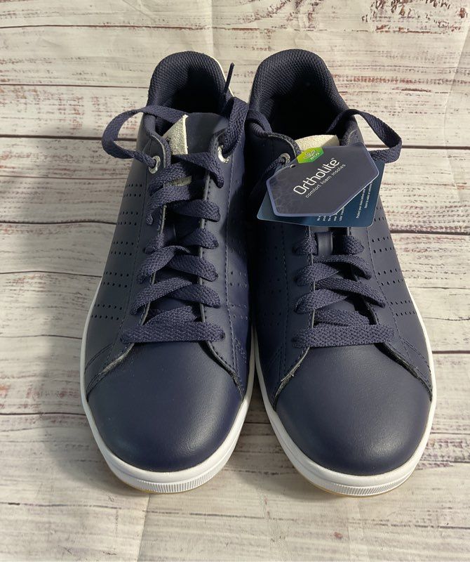 NEW K-Swiss Men's Classic Sneakers Navy Blue Size 8.5 US Ortholite Foam Insoles