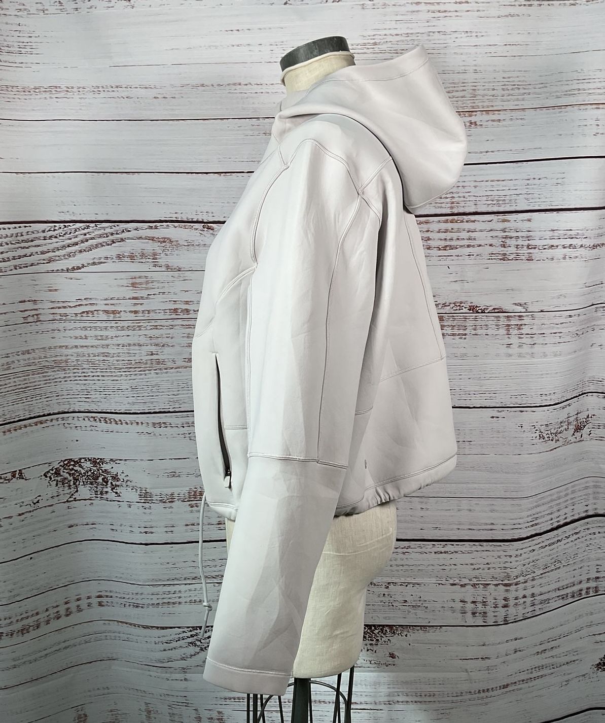 Lululemon Scuba Oversized Half-Zip Hoodie w/ Adjustable Waist Opal- Size 12