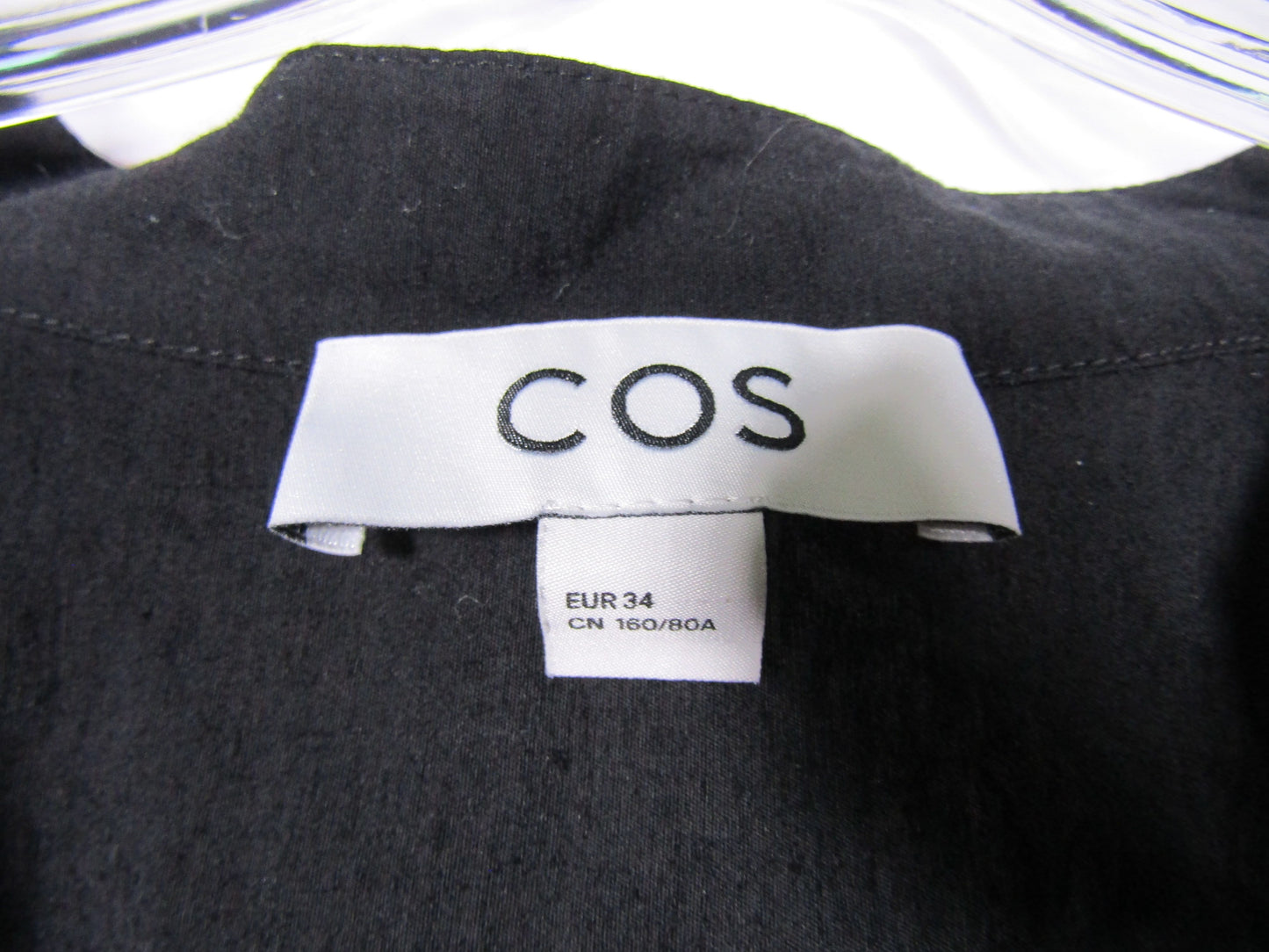 COS Women's Black Long Sleeve Dress Size 34