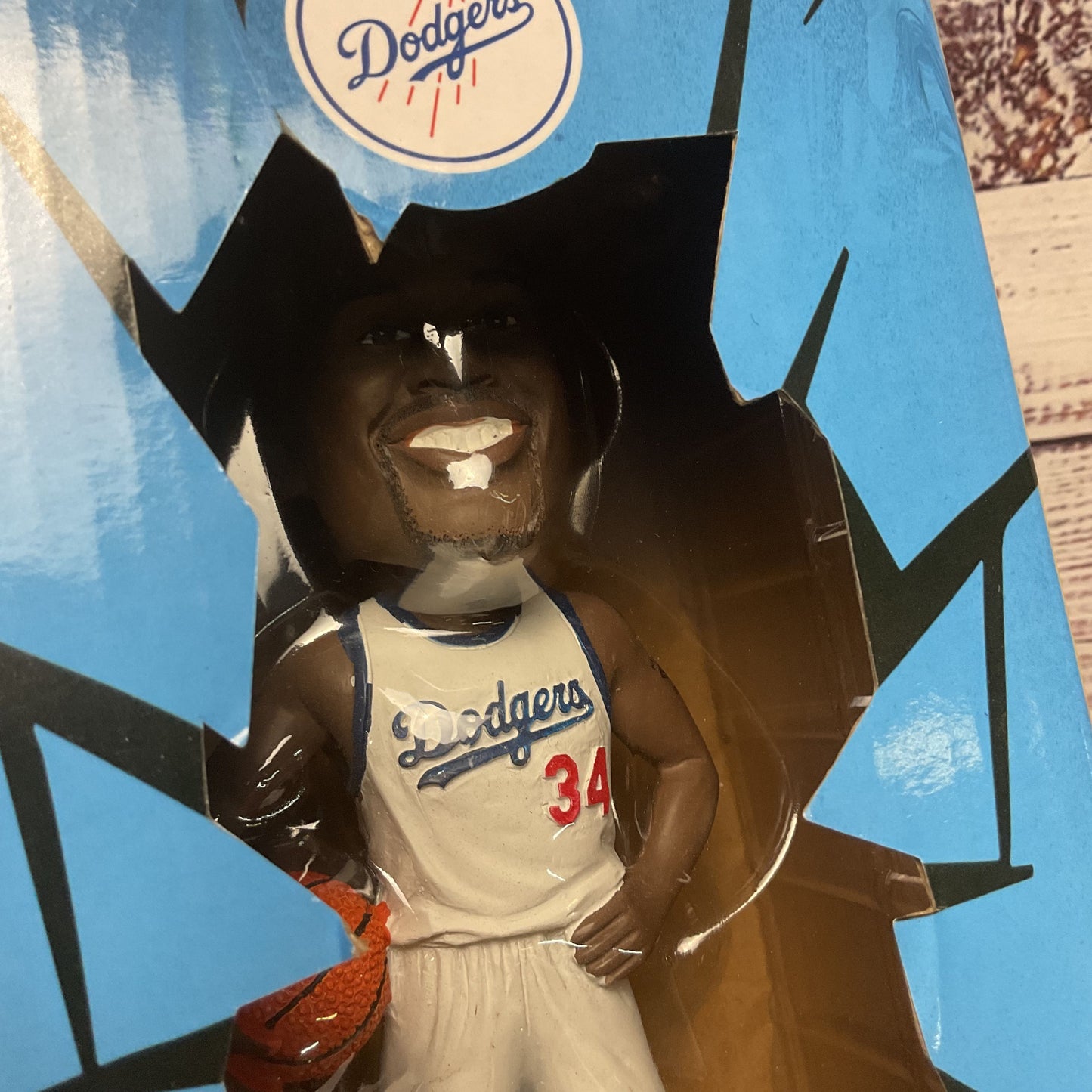 Shaquille O'neal Shaq #34 Dodgers Limited Edition Bobblehead 6/20/2026 1/2