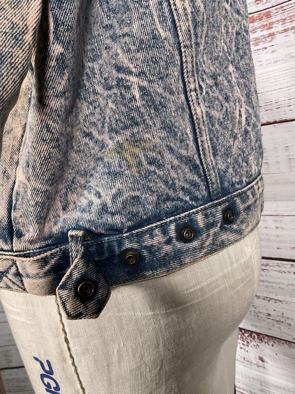 Vintage Calvin Klein Unisex Washed Denim Trucker Jacket Size M